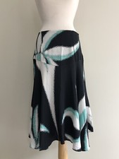 Designer Allegra Hicks Beautiful Silk Skirt Size 14 VGC