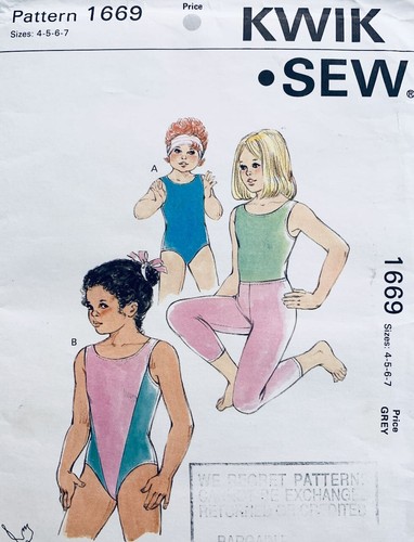 Kwik sew pattern 1669 - pattern, girls
