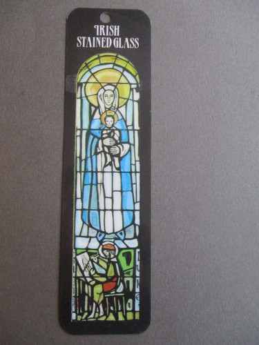 Bookmark irish stained glass - bookmark,