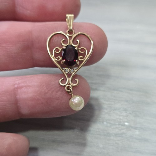 Art nouveau 9ct yellow - 9ct,