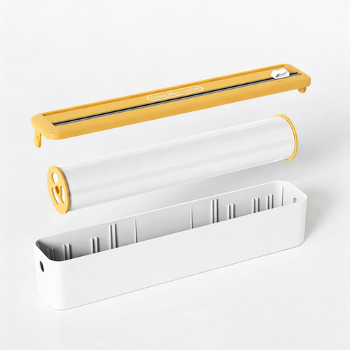 Plastic wrap dispenser cutter - wrap,