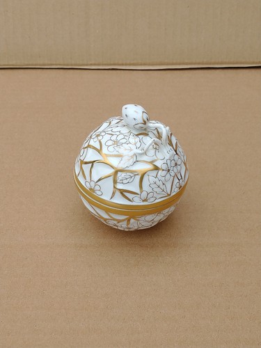 Herend porcelain bonbonniere - herend,