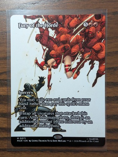 Mtg magic the gathering fury - mtg,