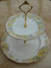 Vintage Primroses plates as 2