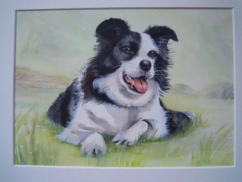 Original watercolour border - original, watercolour.border
