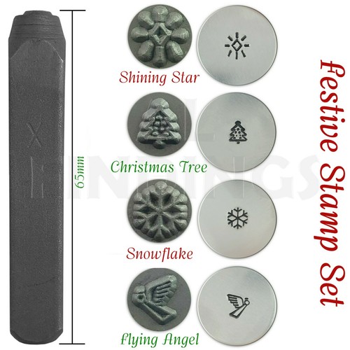 Set metal punch christmas - set,