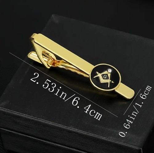 Masonic tie clip freemasons - clip, g