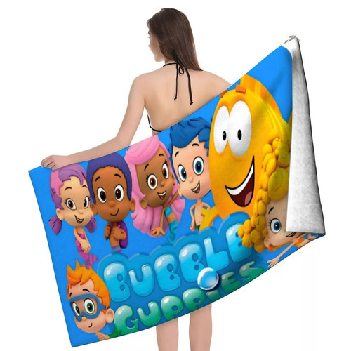 Bubble guppies beach towel - beach,