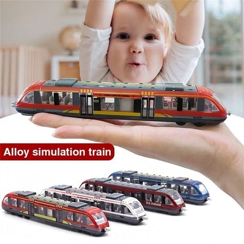 Simulation train toy diecast - toy,