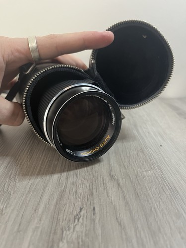 Auto chinon 135mm lens - 135mm, lens.
