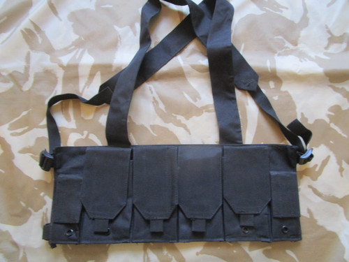 Afghan made army - black, chest