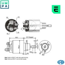 SOLENOID SWITCH STARTER ZM580