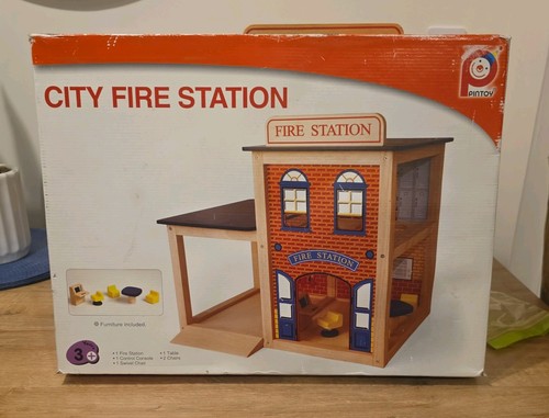 Pintoy city wooden - city, fire