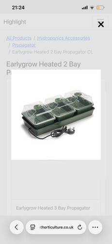 Propagator bay heated - bay,