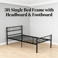 3ft Single Metal Bed Frame