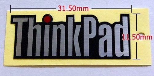 Thinkpad style logo sticker - thinkpad,