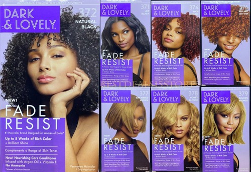Dark and lovely hair dye - and,