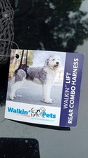 Walkin' Lift Rear Combo Dog Harness, for solo or wheelchair use. Size xl 