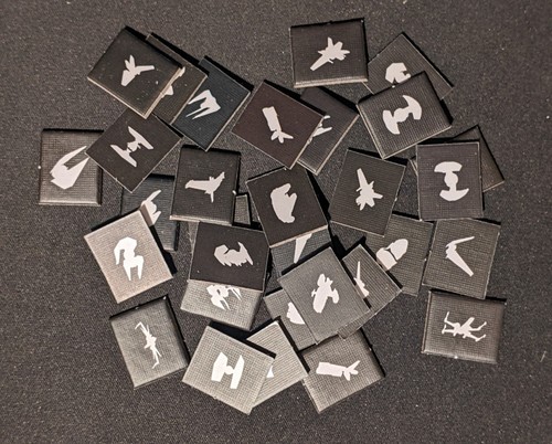 Dial tokens star wars - star,