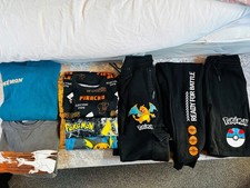 Boys pokemon clothes bundle age 9-10