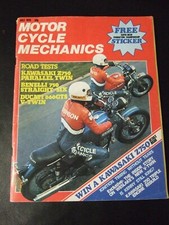 MOTOR CYCLE MECHANICS MAGAZINE JULY 1976   ROAD TEST Z750 BENELLI DUCATI 860