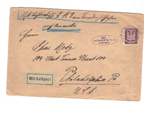 Germany large zeppelin zr8 - zeppelin,