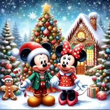 Mickey And Minnie Mouse