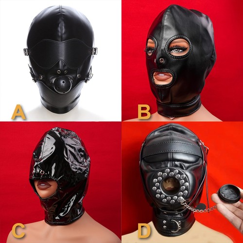 Bondage full head - hood, mask