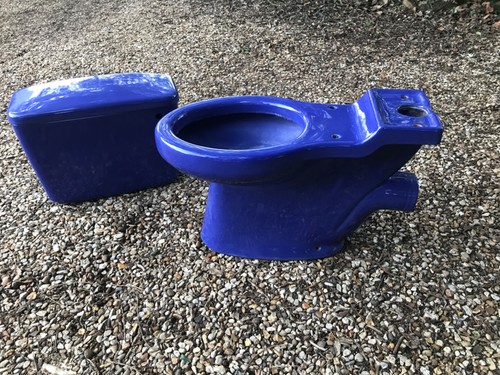 Vintage bathroom set - ,, toilet
