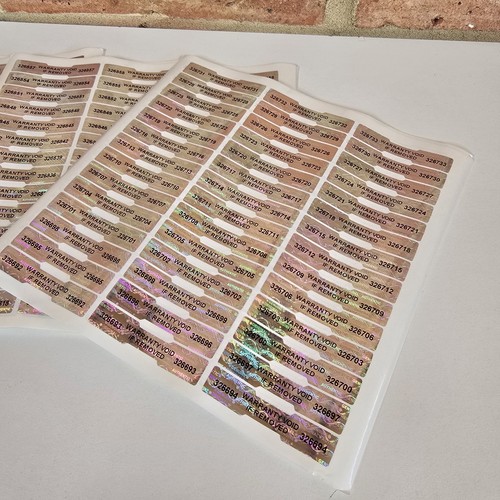 Void hologram security - void,