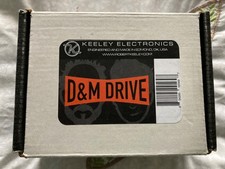 KEELEY ELECTRONICS D&M Overdrive Boost pedal. Boxed, Great condition.