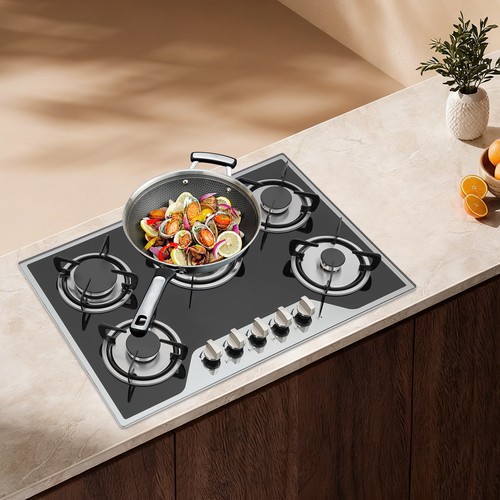 Cook top stainless steel - 30",
