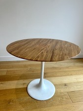 White Tulip table 90cm Saarinen Eero Knoll style retro 60s, 70s