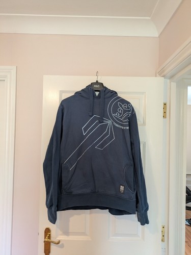 Crosshatch navy blue hoodie - crosshatch,