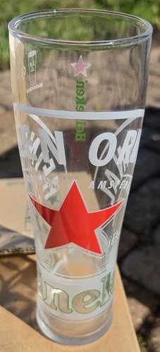 New heineken pint - new, glass,