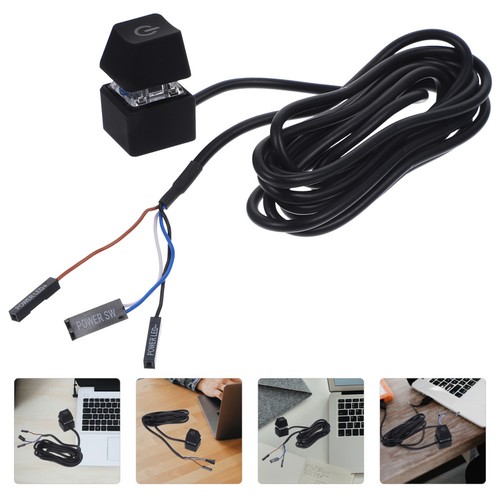 External power button - external,