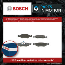 Brake Pads Set fits FORD ESCORT Front 80 to 90 Bosch 1039106 1595523 1619209 New