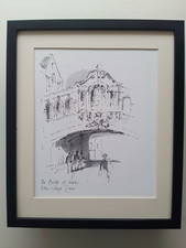 Hugh Casson B & W print 'The