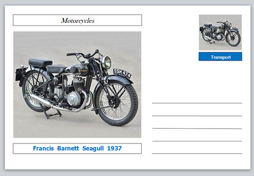 Motorcycles francis barnett - motorcycles,