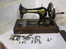 1912's HAND OPERATED SINGER SEWING MACHINE, Made In Clydebank, Scotland