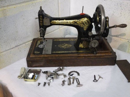 1912 hand operated singer - hand,