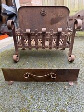 cast iron fire grate basket