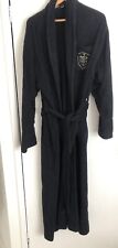 100% cotton ￼black Victoria’s Secret bath robe dressing gown size ML