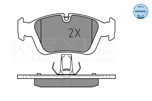 Brake pads front - axle, 232