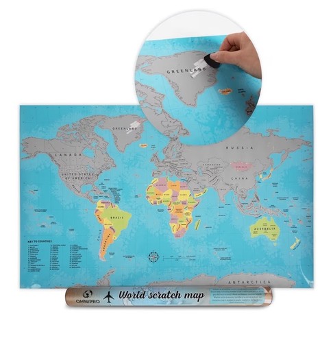 Maps international scratch the - maps,