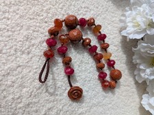 Lola Rose necklace with red