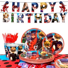 114 Pcs Miraculous Ladybug