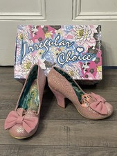 Irregular Choice. Nick of Time Glitter - Pink size 38. £60 (RRP £109)