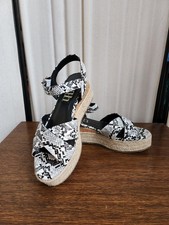 FAITH WEDGE SNAKESKIN