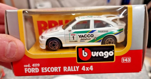 Bburago ford escort - escort, rs